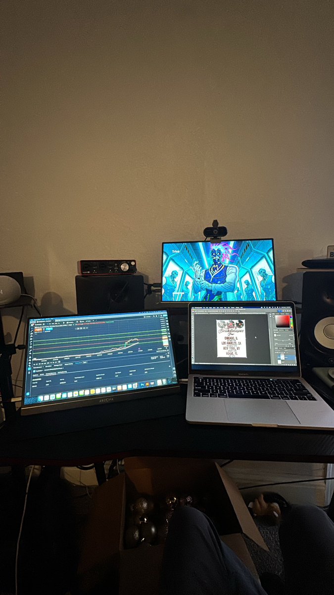 KBreezyBeats1's tweet photo. coming up on a year of day trading 🖤 truly excited for the future &amp; KNOW I’m close to that goal of being full time! https://t.co/PHgK1JkC3Z