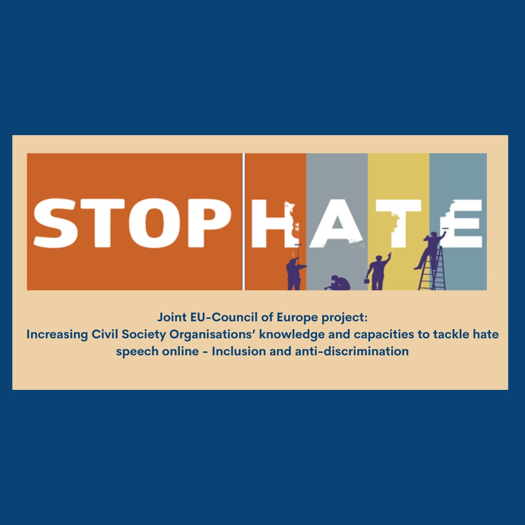 EUatCoE's tweet photo. The EU & the @coe cooperate to combat online hate speech. This joint project aims to create a knowledge hub for civil society organisations to share best practices & strategies on counter narratives & awareness-raising. 🔗 https://t.co/UOOX7QNTsd
#HumanRightsDay #NoPlace4Hate https://t.co/3zggqSMilh