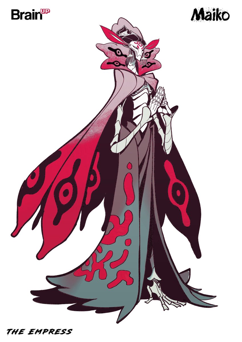 _DeadSlug_'s tweet photo. Here’s a glimpse of our antagonist! The Empress, mother of the Geisha clan, rose to power with yokai energy and ruthless ambition. Her cold, predatory nature contrasts with her poised elegance.

Curious about her backstory? Let us know! 🦋⚔️ https://t.co/UBABWHPfjo