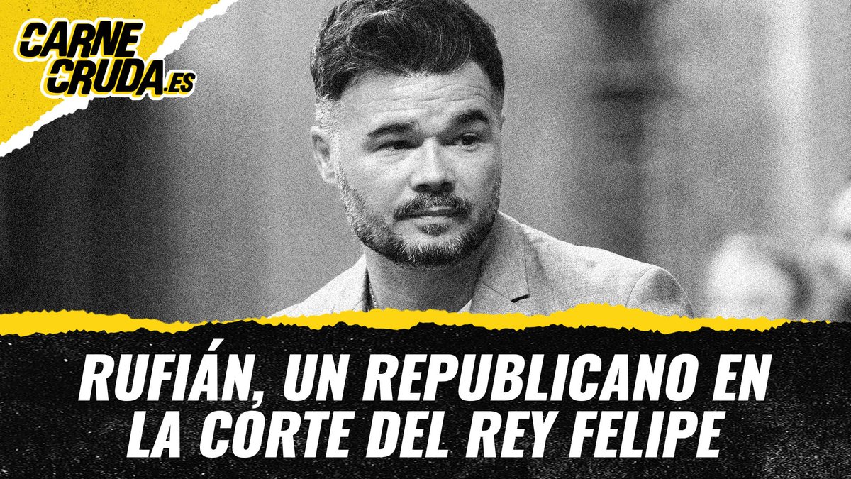 carnecrudaradio's tweet photo. MAÑANA a las 10h. @gabrielrufian en Carne Cruda. 

Podrás seguirla en directo en Twitch, Youtube y https://t.co/gTZyBfORCC >> https://t.co/XCXbf7KzHS https://t.co/MzzyRCHnAq