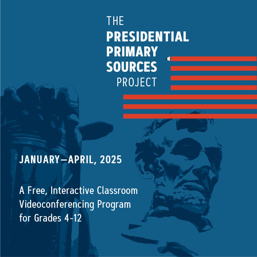 Educators: Check out @PresidentialPSP, a free, live, interactive video series that builds critical thinking skills by analyzing primary sources and connects your students directly with National Park Rangers and Presidential Historians. internet2.edu/ppsp
