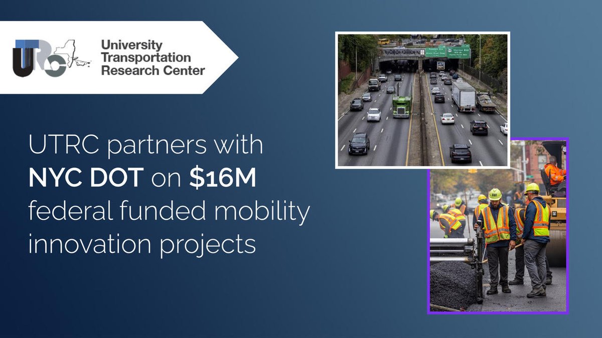 University Transportation Research Center tweet media