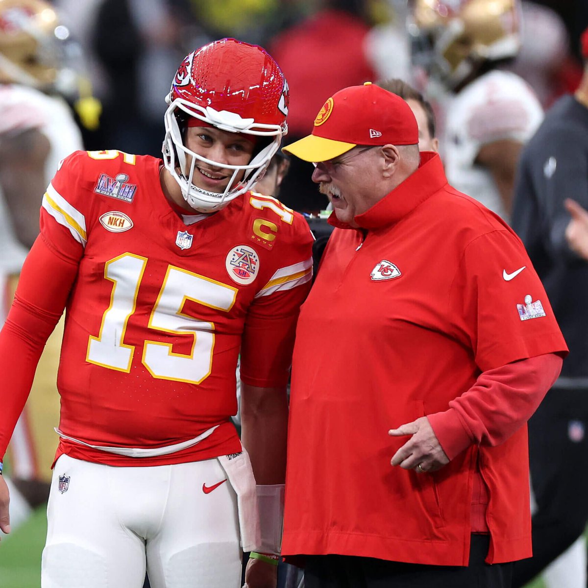 KCKingdom__'s tweet photo. The Chiefs have been favored in 74 of 80 regular season games since 2020, the most in the NFL. 

Tied in second place are the Bills and 49ers, both favored in 66 of 80 games. #ChiefsKingdom https://t.co/imQJEkh1Dq