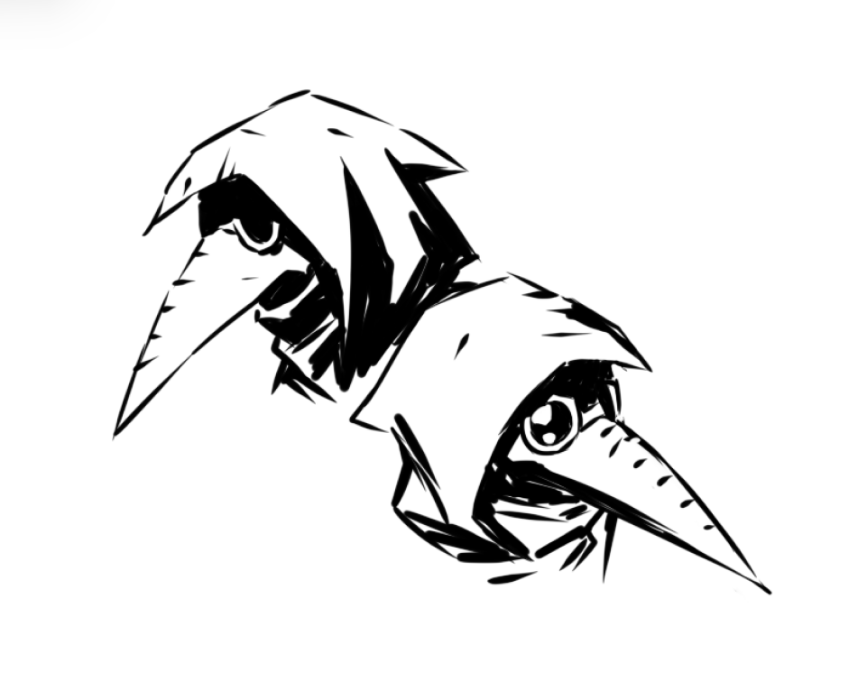 Ooexist's tweet photo. 鸟有两种眼神
#DarkestDungeon https://t.co/SpUBgV4Co0