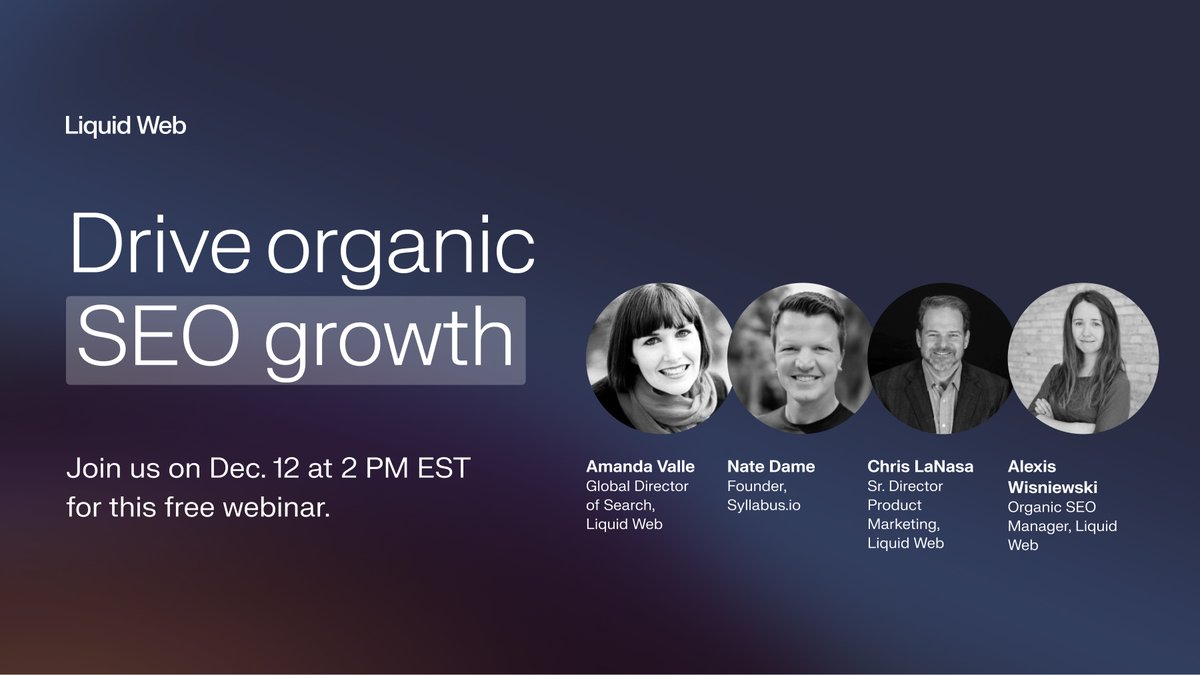 In the rapidly evolving digital landscape, traditional search engine optimization (SEO) tactics are no longer sufficient to secure top rankings. To address this challenge, we're hosting a FREE exclusive webinar this Thursday:

Mastering Hidden Ranking Factors to Drive Organic SEO