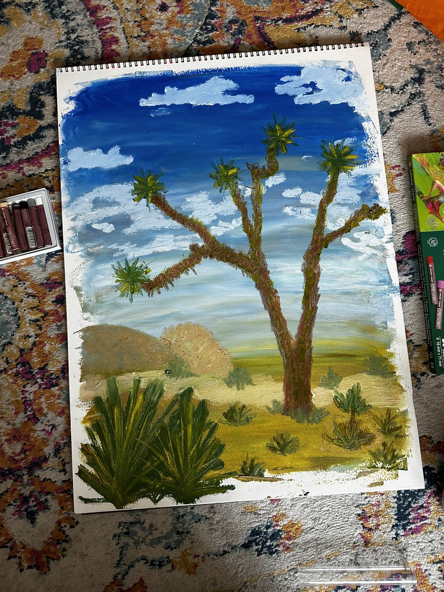 anna_galactic's tweet photo. Thoroughly enjoyed getting my hands full of paint all day Saturday. I ran them through my dream interpretation gem and gained insights into my subconscious. #AIassistedArt https://t.co/fp5ymj4Uor