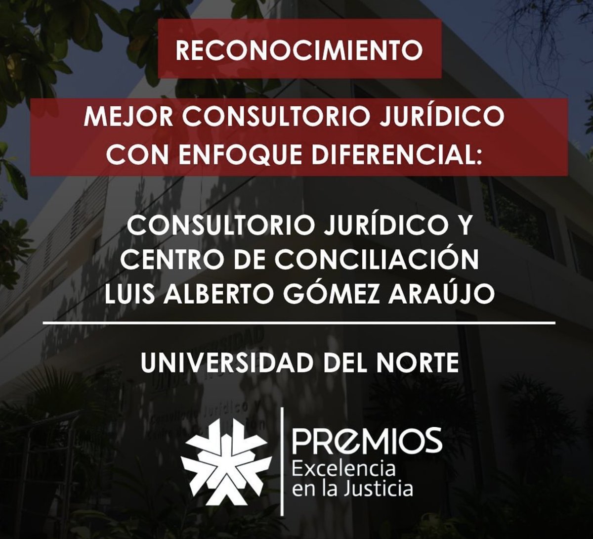 hoyoslmt's tweet photo. Hoy quiero celebrar con orgullo a mi alma mater, la @UninorteCO, por recibir uno de los premios más prestigiosos en el ámbito de la justicia en Colombia. El Consultorio Jurídico ha sido galardonado con el premio “Mejor Consultorio Jurídico con Enfoque Diferencial” por la @CEJ_JUSTICIA

Este reconocimiento destaca la innovación y compromiso social del Consultorio en la prestación de servicios legales gratuitos a las poblaciones más vulnerables de la región Caribe, incluyendo a las personas con discapacidad, sus familiares y cuidadores.

Hago un llamado a la @MecanismoCol para la Implementación del Mecanismo Independiente de la Convención sobre los Derechos de las Personas con Discapacidad a acercarse al Consultorio. Su estrategia de impacto diferencial es clave para potenciar el litigio estratégico y la acción legal inclusiva en materia de discapacidad en nuestros territorios.

👏 ¡Felicitaciones al Decano @AlbertoMaderoR  y a todo el equipo de docentes y funcionarios del Consultorio Jurídico! Qué honor y qué orgullo que sea mi casa.

¡Felicidades y mi admiración!