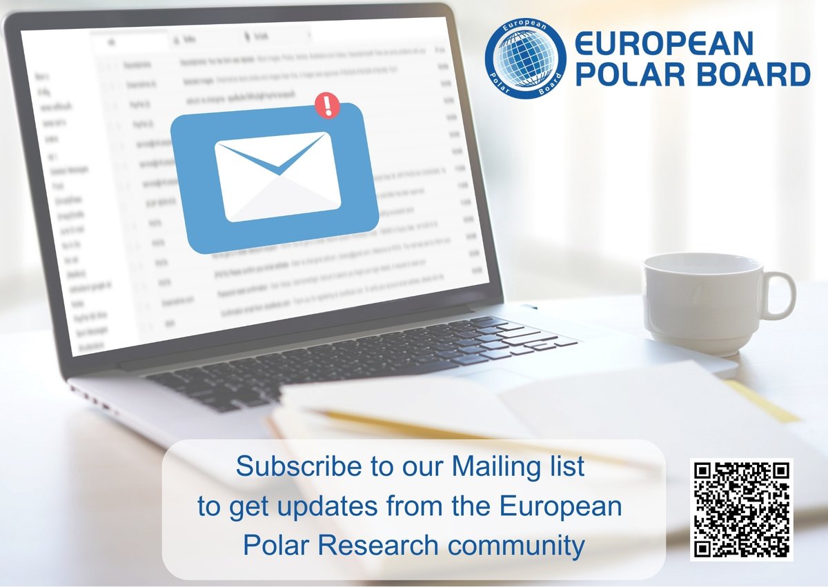 EuPolarBoard's tweet image. ❄️ EPB Winter 2024 Newsletter coming soon!
📩 Subscribe to our Mailing list to get updates from the European Polar Research community: …ropeanpolarboard.us14.list-manage.com/subscribe?u=e1…