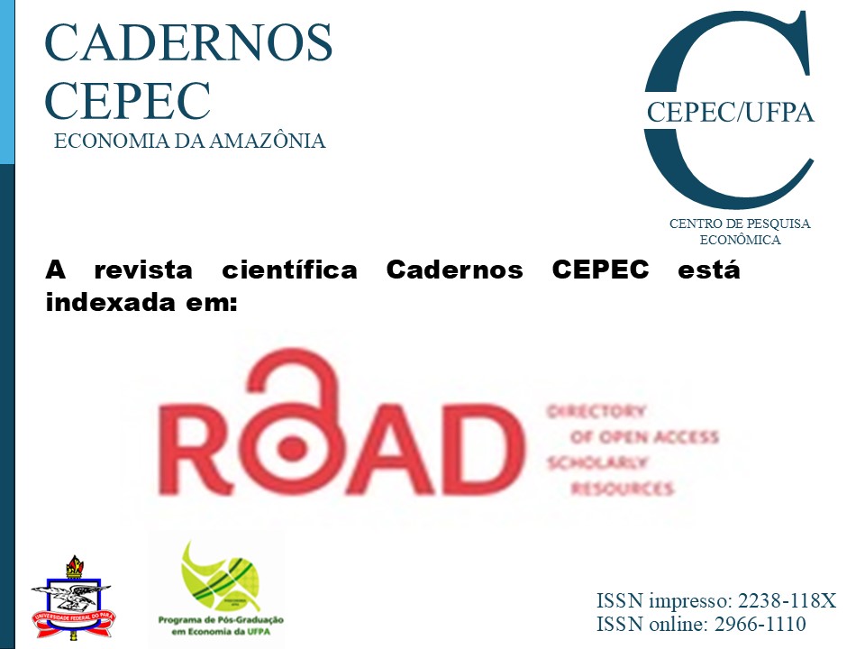 ✅ A revista científica Cadernos CEPEC está indexada no Directory of Open Access Scholarly Resources (ROAD). Saiba mais em Cadernos CEPEC (periodicos.ufpa.br/index.php/cepe…)