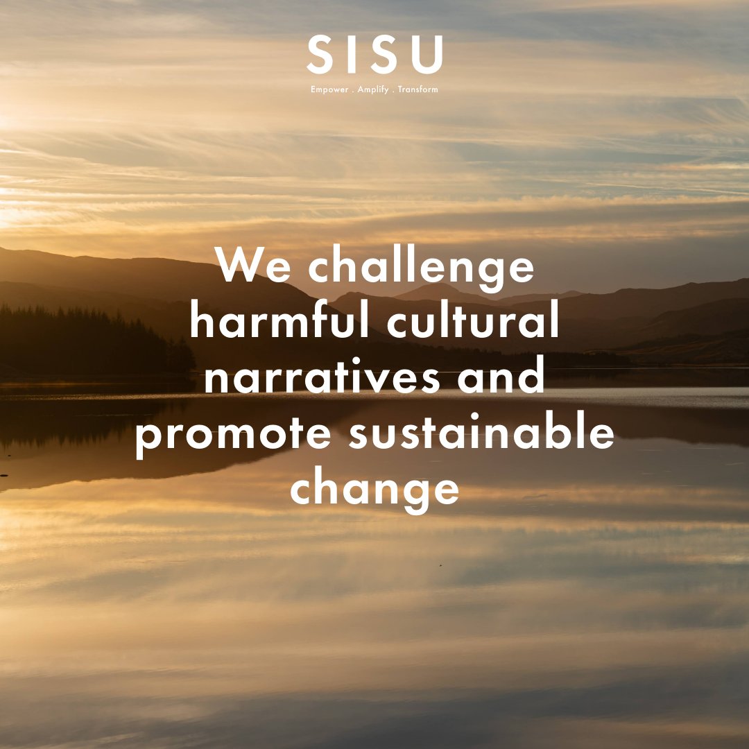 🌍✨ Today Marks the 16th Day of Action Against Gender-Based Violence ✨🌍

SISU is committed to challenging harmful norms, such as victim-blaming, through education, advocacy, and public
engagement. By promoting empathy, accountability, and cultural transformation, we strive for