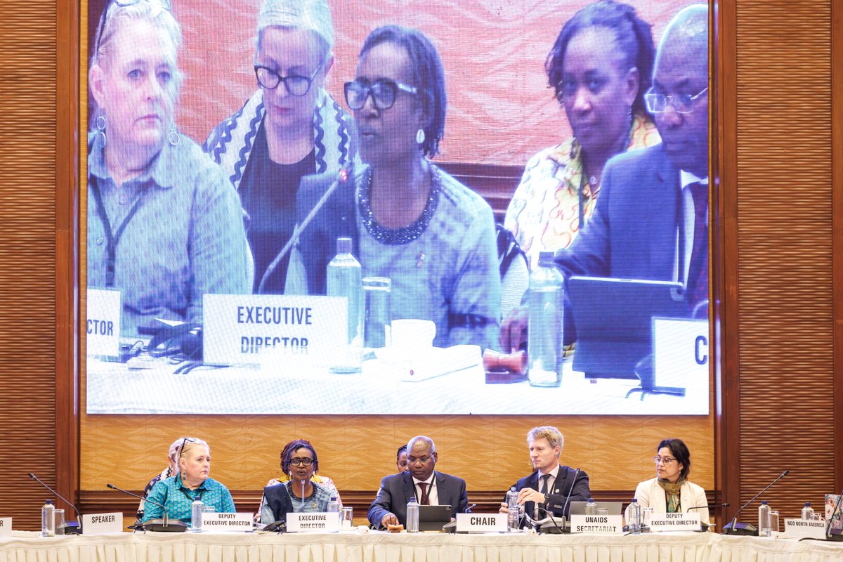 Winnie Byanyima (@winnie_byanyima) on Twitter photo The arrival of long-acting injections is a game-changer which can help prevent millions of new HIV infections, if we ensure access to all who would benefit from them.
Today in Nairobi 🇰🇪, at today's <a href="/UNAIDS/">UNAIDS Global</a> 55th Programme Coordinating Board, leaders in the global HIV response The arrival of long-acting injections is a game-changer which can help prevent millions of new HIV infections, if we ensure access to all who would benefit from them.
Today in Nairobi 🇰🇪, at today's <a href="/UNAIDS/">UNAIDS Global</a> 55th Programme Coordinating Board, leaders in the global HIV response