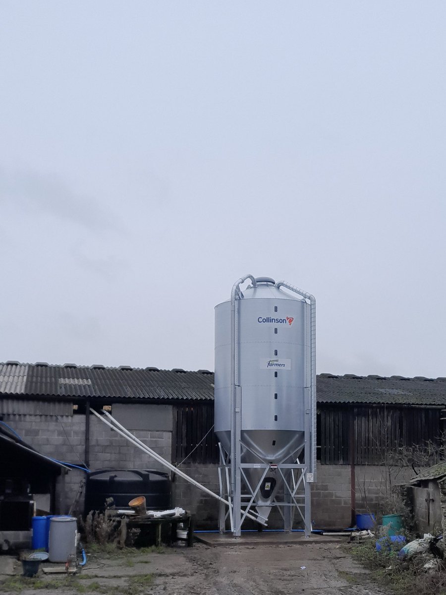 Out with the old, unsafe corrugated Silo, and in with the Smooth Walled Steel Silo. 

🐮 20t Capacity 
🐮 Smooth Walled Steel for reliable mass flow
📲 FeedAlert Silo Monitoring. Genesis, for Live Data 
🐮 New RotaFlex™️ Conveyor Parts to transport feed.

#WeKnowSilos