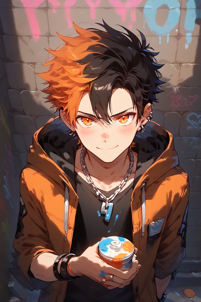 Shiron_AI's tweet photo. Updated my bf LoRA 
Character: Alias_Orange🔥P.R. [Original Character] 
Model:https://t.co/RWtsZdjG0U 
#TensorArt #LoRA #Alias_Orange_PR #Red_PR_AI #OriginalCharacter #OC #yaoi #boy https://t.co/IGT6Nl4cq6