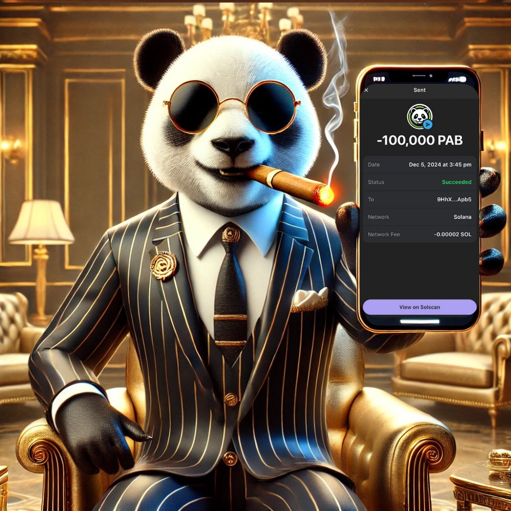 Pumpmybag1's tweet photo. 🐼 Crypto is better with purpose, and we’re rewarding YOU for joining our mission!

🎁 Steps to claim your airdrop:

1️⃣ Follow us.
2️⃣ RT this post.
3️⃣ Comment your $SOL wallet address below!

✨ Let’s grow together while protecting the planet!

#PandaBuToken #CryptoRewards #GreenCrypto $PAB #SOLANA #AIRDROP $bome $wif $ACT $PNUT $GOAT $BAN #SolanaAirdrop