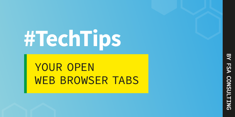 How many browser tabs should you have open? Thanks for asking! Learn the answer in our featured #TechTipTuesday article. 
zurl.co/MmQt