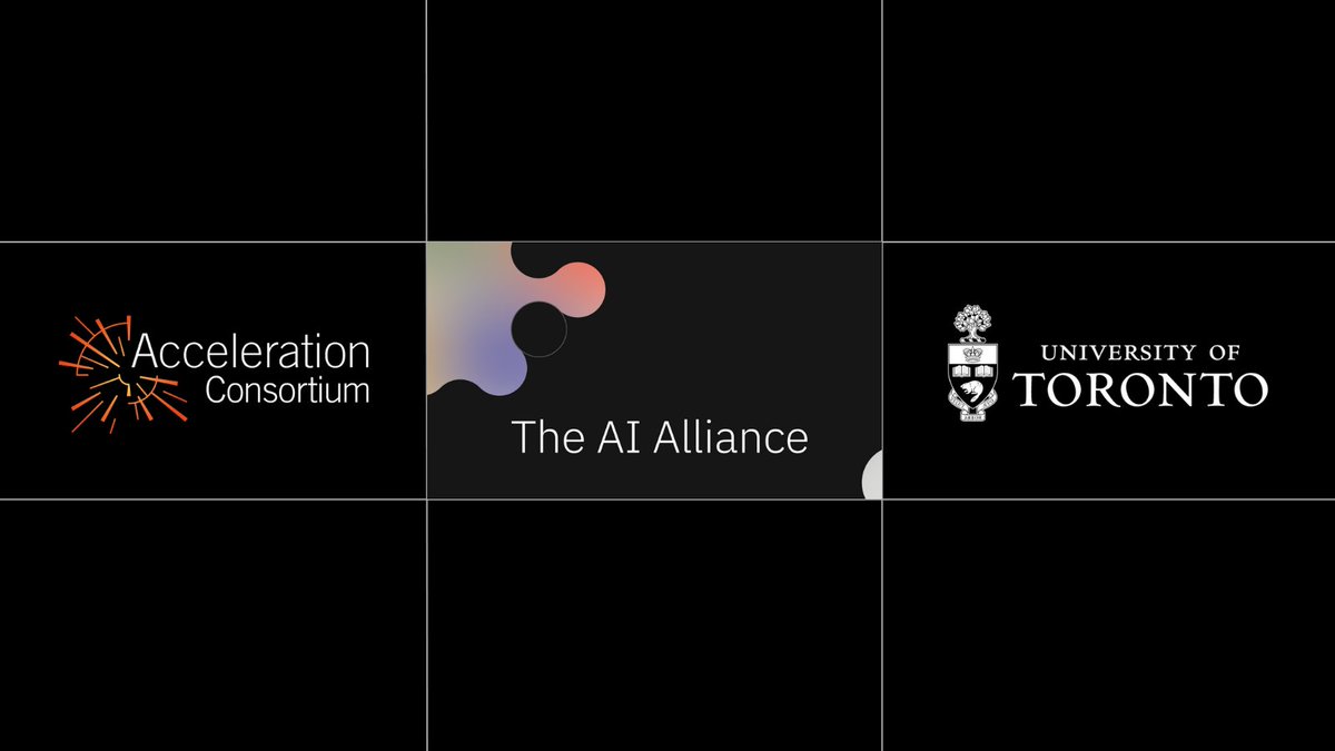 Today, we're joining <a href="/thealliance_ai/">The AI Alliance</a>, a global network co-founded by <a href="/IBM/">IBM</a> + #Meta shaping the future of open, safe + responsible AI. Together we'll develop trusted open-source AI tools + foundation models to #accelerate scientific discovery. Learn more ↗️ bit.ly/ac-aialliance
