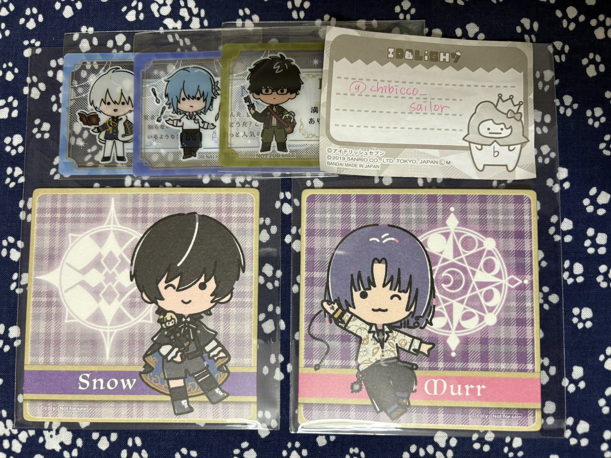 【交換】魔法使いの約束　まほやく　5周年展　アトラクションカード　フード特典　コースター

譲)アーサー　スノウ　ムル　ネロ　レノックス

求)ヒースクリフ　決まり次第　ミチル

都内手渡しのみ。
検索からでもお声がけください。