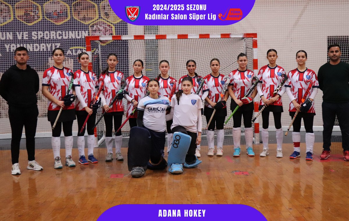 Kadınlar Salon Süper Lig Takımlarımızdan;
Adana Hokey 🏑🇹🇷