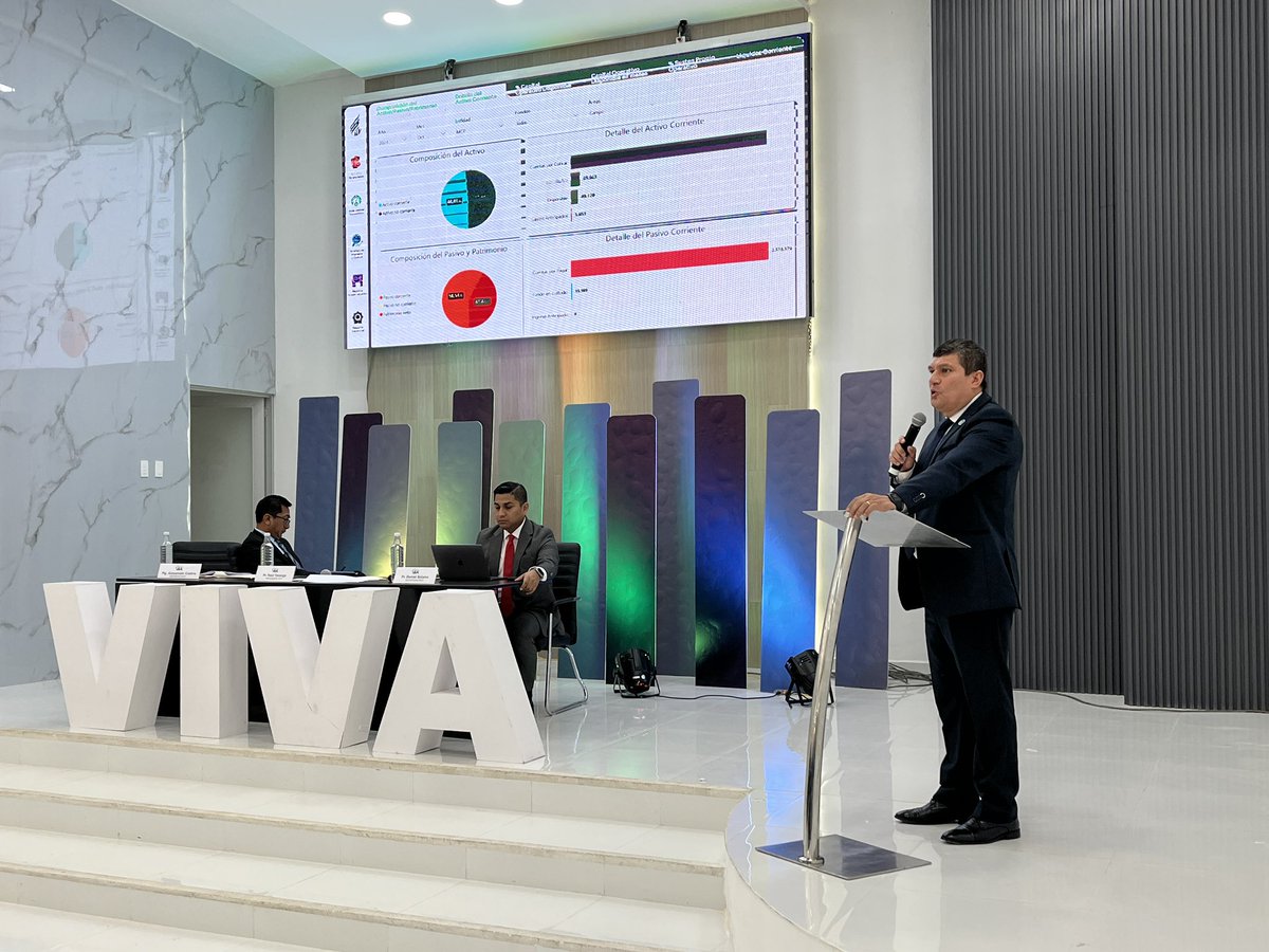 Presentación del informe de tesorería en el #ConcilioMCP, evaluando los avances y desafíos en esta importante área.