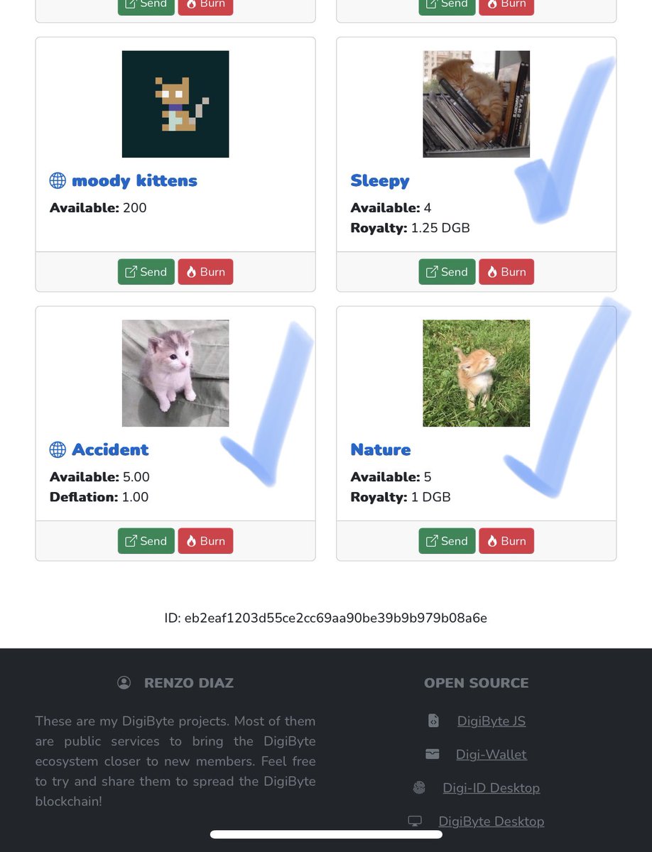 g0nz0b0ards's tweet photo. Support @RenzoDGB and collect digiassets at the same time! #DigiNexum #Marketplace #Vendors #DigiByte #Blockchain #cat #digiasset #digiassets #DGB $dgb

Use a compatible wallet with Digi-ID to login into your account
( I use the @CoinomiWallet )

#DigiByteBlockchain @DigiByteCoin https://t.co/kbH8NNdUGp