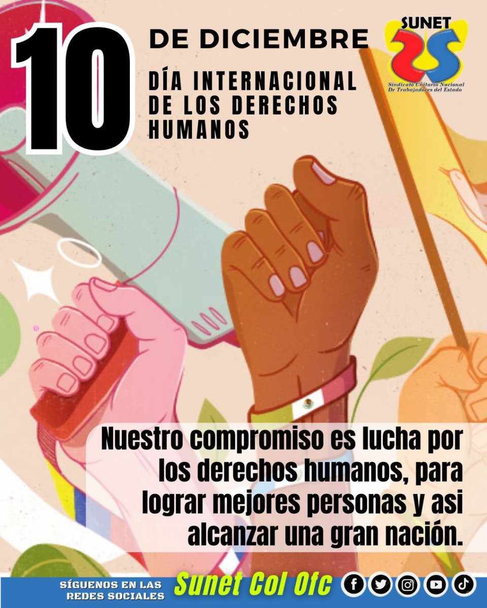 Todos los derechos humanos son indivisibles. Ya sean económicos, sociales, cívicos, culturales o políticos, cuando se menoscaba un derecho, se menoscaban todos. Debemos defender todos los derechos, en todas las ocasiones. Sanar las divisiones y consolidar La Paz #SunetSeMoviliza