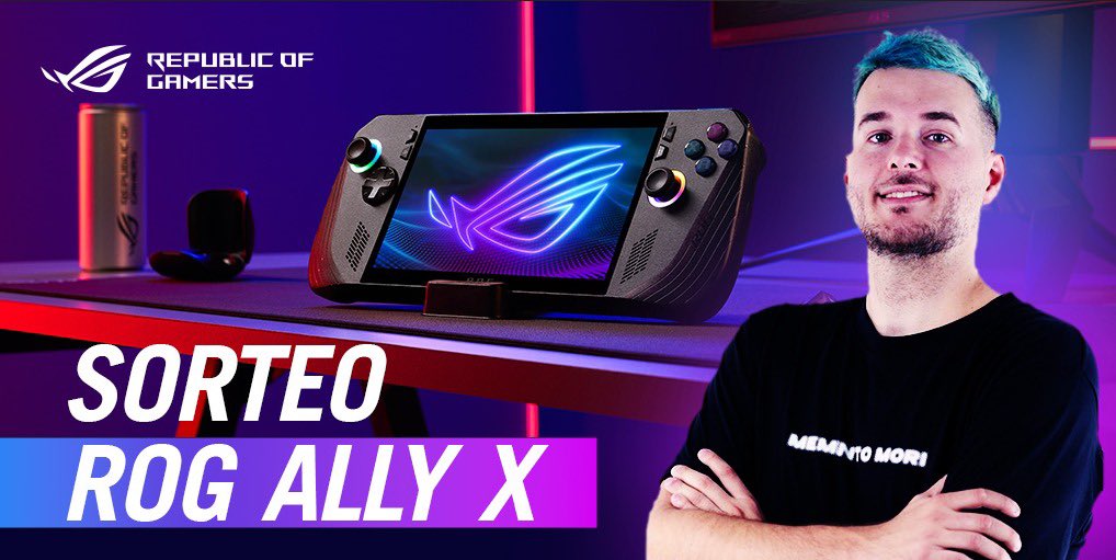 Perxitaa's tweet image. Que pasa Trolls!!!

Traigo un SORTEO muy especial de una ASUS ROG ALLY X para todos vosotros 🎁  

Para participar, es muy sencillo:

1️⃣ Sigue a @asusroges

2️⃣ RT &amp;amp; menciona a un amigo con el hashtag #ROGXmasDrop

⌚ ¡El 22 de Diciembre se anuncia el ganador! Suerte 😊

No…