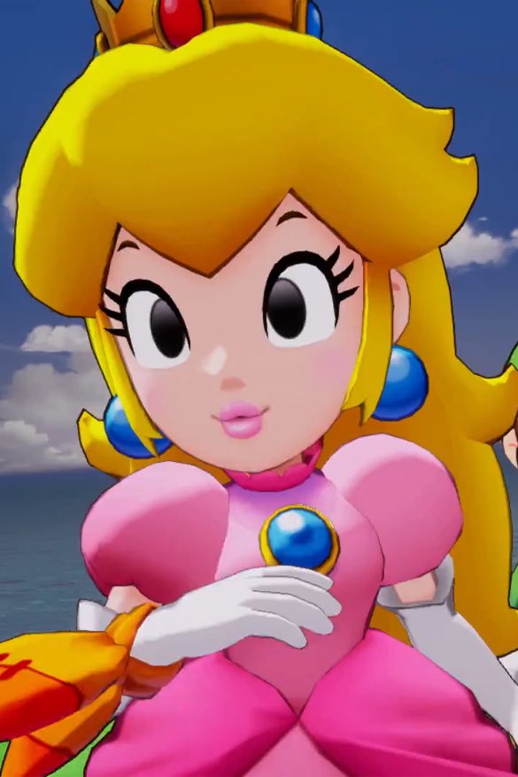 WeeabooHappy's tweet photo. I Love Princess Peach bimbo lips~♡♡♡
.
#Nintendo #Mario #Marioandluigi #videogame https://t.co/UUD3xX1oUl