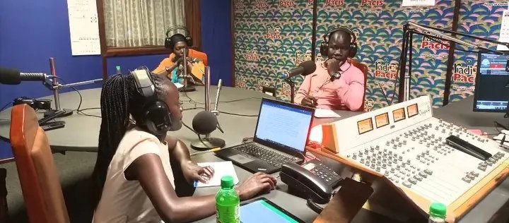 rednetug's tweet photo. Dec 6th, 2024: We concluded a successful talk show on @RadioPacis 90.9 FM! Discussing the critical role of youths in combating #GBV. Thanks to our partners &amp; panelists for promoting youth welfare &amp; empowerment! #YouthsAgainstGBV #PartnersForChange" https://t.co/umTHljivdU