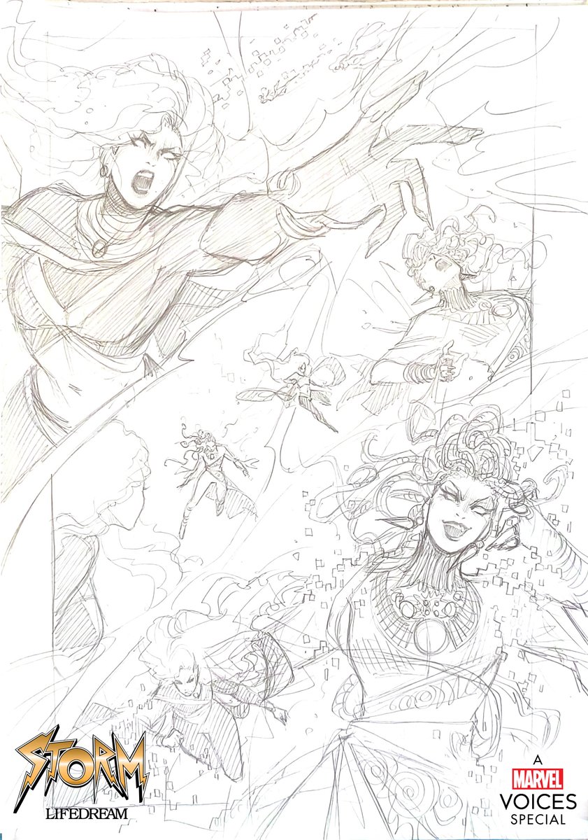 MarvelComicsHQ's tweet photo. Read more here: https://t.co/cjOjQUCHr8

🎨 Character Designs: @Ariotstorm 
📖 Interiors: Karen S. Darboe, @CHARLES3ART https://t.co/aH4ULIY7Pl