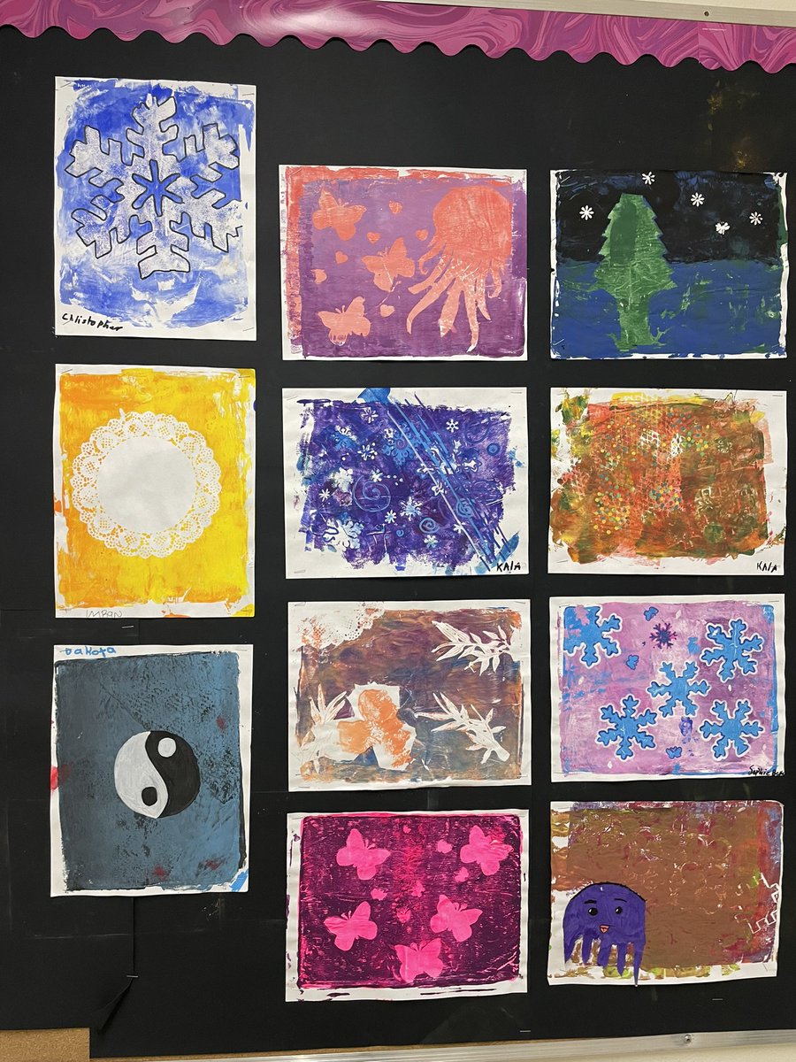 cunardjuniorhigh (@cunardjunior) on Twitter photo Some amazing works of Gelli printing art from grade 7! Thank you Heather and <a href="/HRCEFineArts/">HRCEFineArts</a> !! Students learned a lot and had so much fun! Some amazing works of Gelli printing art from grade 7! Thank you Heather and <a href="/HRCEFineArts/">HRCEFineArts</a> !! Students learned a lot and had so much fun!