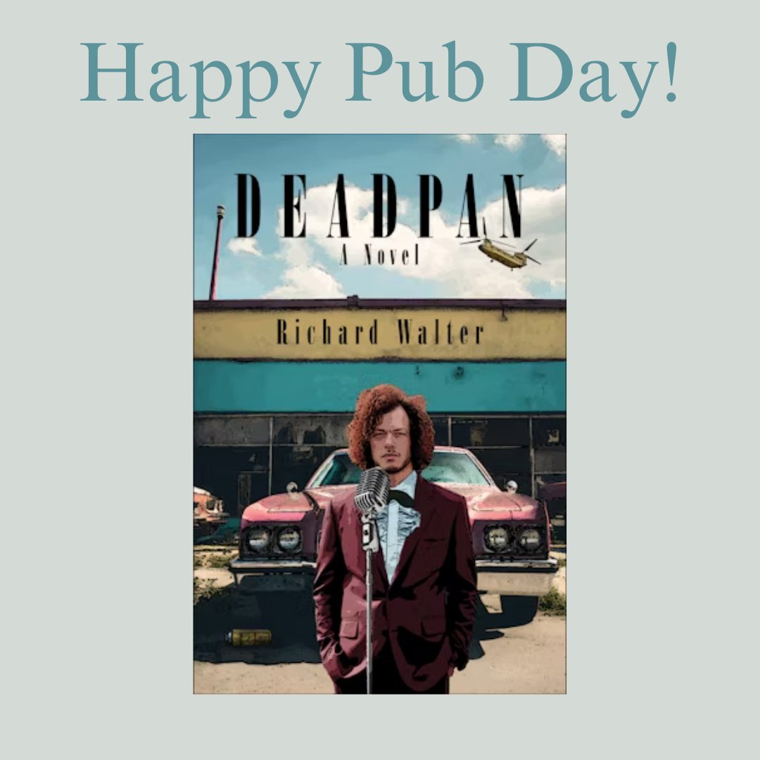 Happy Pub Day to Deadpan by Richard Walter!
<a href="/ProfWalter/">Richard Walter</a>

Buy Now: ow.ly/eYgq50Uj74A