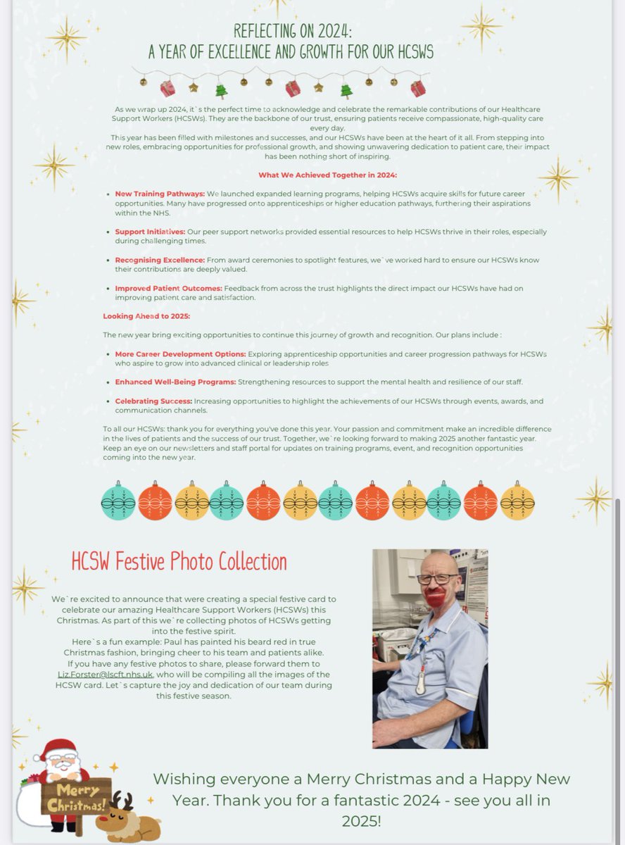 Excited to share our Festive Edition HCSW newsletter 🎄 

Happy Christmas from us all at HCSW HQ <a href="/WeAreLSCFT/">Lancashire & South Cumbria NHS Foundation Trust</a> <a href="/ChrisOliverNHS/">Chris Oliver</a> <a href="/GoalsOlivers/">OliversLifeGoals</a> <a href="/Bex2079/">Rebekah Roshan 💙🐝💙</a> <a href="/ibby_efoolat/">Ibby</a> <a href="/_KristenClayton/">Kristen Clayton</a> <a href="/MHsaferstaffing/">Shamine</a> <a href="/RebeccaLSimpson/">Rebecca Simpson</a> <a href="/pauljebb1/">Prof Paul 💙RN MA OStJ Prof of Practice</a> 🎄