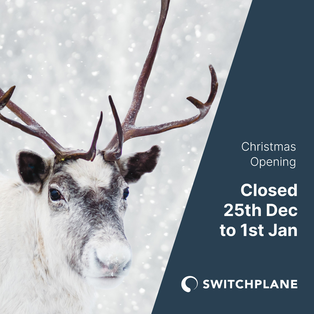 With Christmas fast approaching (hooray!), we wanted to give you advanced warning that we'll be closed from Christmas Day to New Year's Day inclusive.

If you should need to get hold of the team urgently at any point, please call us on 01323 505980 and leave us a voicemail with