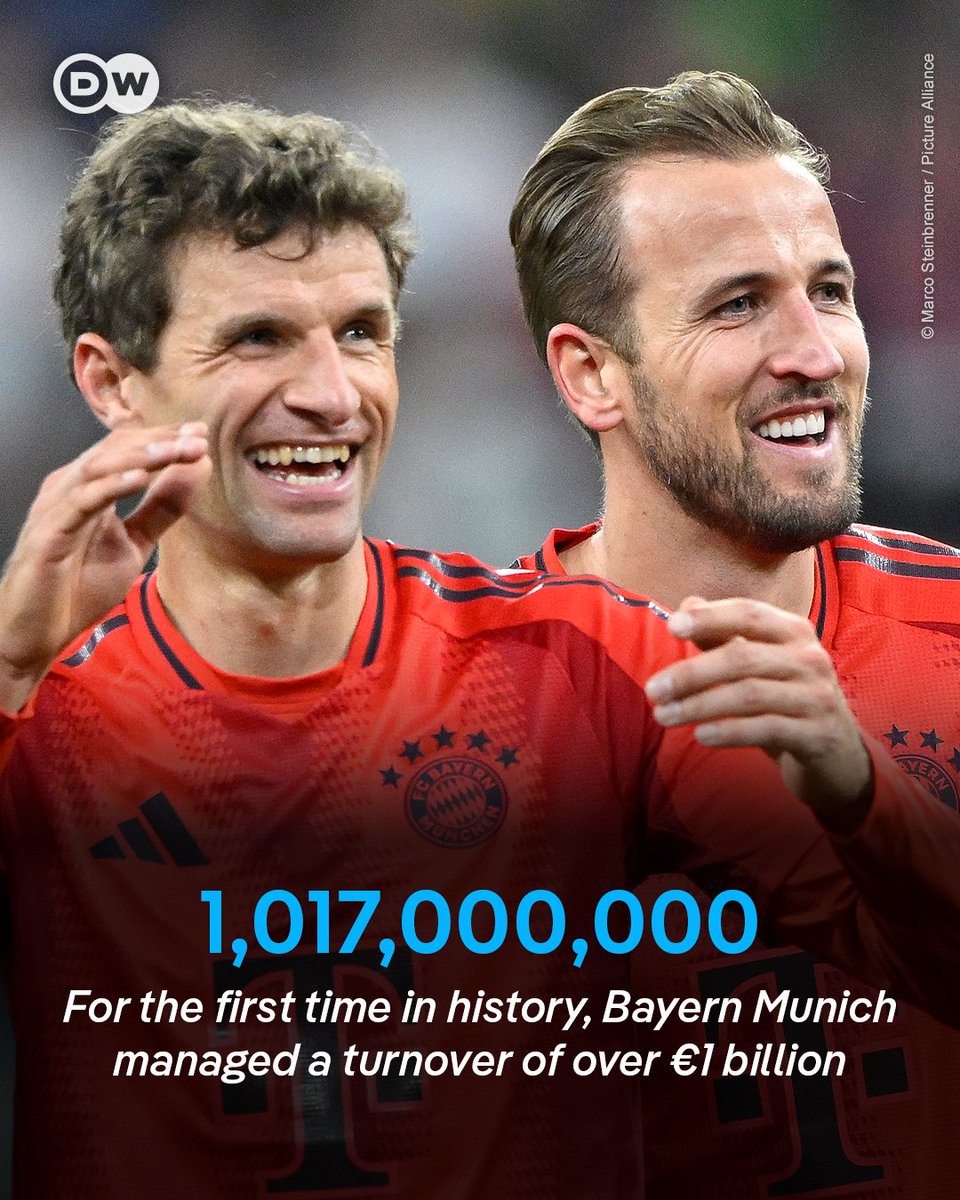dw_sports's tweet photo. Bayern means business 💪🏻

Zero debts.
No billionaire funding.
No state ownership. 

Are Bayern the best-run football club in the world? 🌍 https://t.co/gY939c0iIe