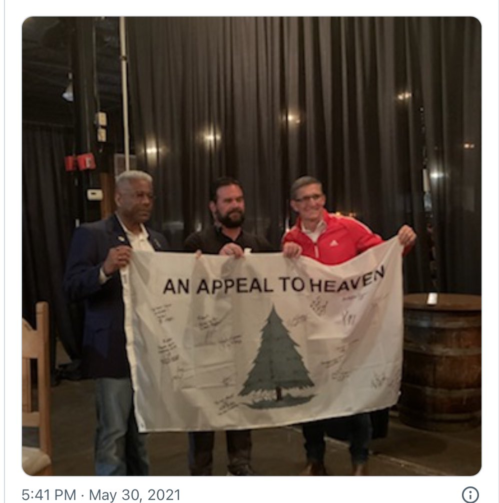 GreyAreaMonarch's tweet photo. General Flynn's loyalty is to the globalists pushing the false light new world order
He was complicit in the crimes against children that he's spoken about. He's taken zero accountability, and his own team targets the now adult survivors who address this https://t.co/MqDtHhA5ZQ