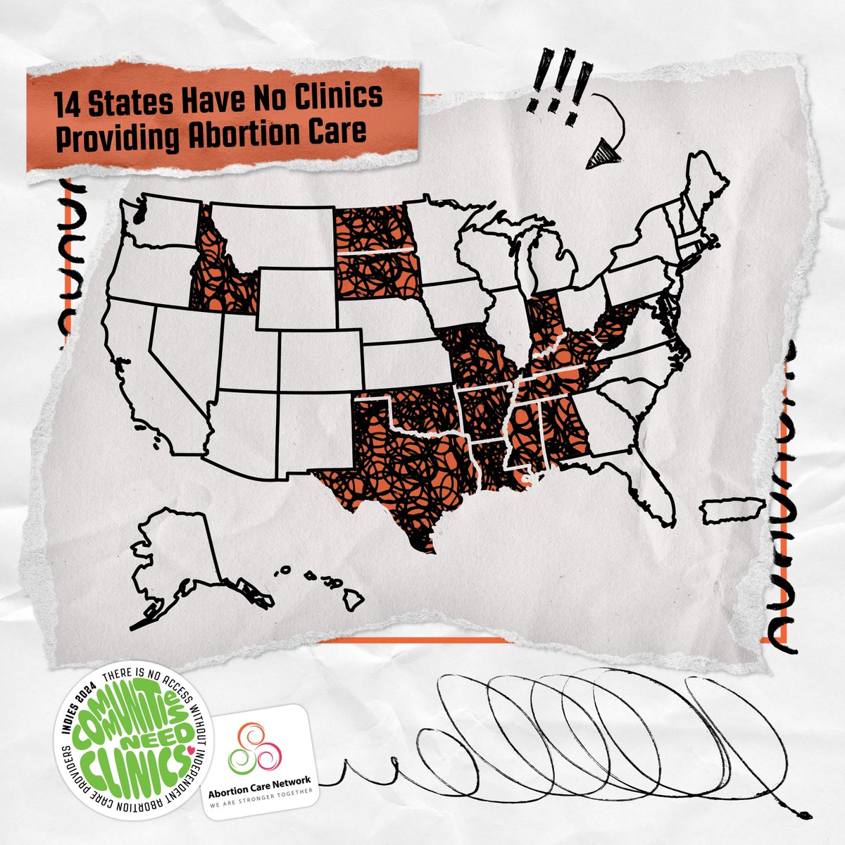 Center for Reproductive Rights (@reprorights) on Twitter photo 14 states currently have NO clinics providing abortion care. That means people are forced to leave their homes & travel to get the abortion care they need & deserve.
Learn more about the effects of clinic closures in <a href="/AbortionCare/">Abortion Care Network</a> Network's new report: communitiesneedclinics.com 14 states currently have NO clinics providing abortion care. That means people are forced to leave their homes & travel to get the abortion care they need & deserve.
Learn more about the effects of clinic closures in <a href="/AbortionCare/">Abortion Care Network</a> Network's new report: communitiesneedclinics.com