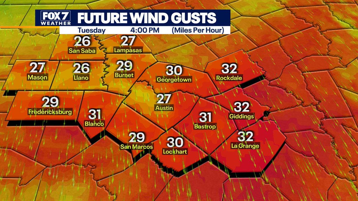 zackshieldsFOX7's tweet image. The chilly wind is back today. We will be 30 degrees colder than yesterday. #fox7austin #windsofchange #chillybreeze #atxwx #txwx