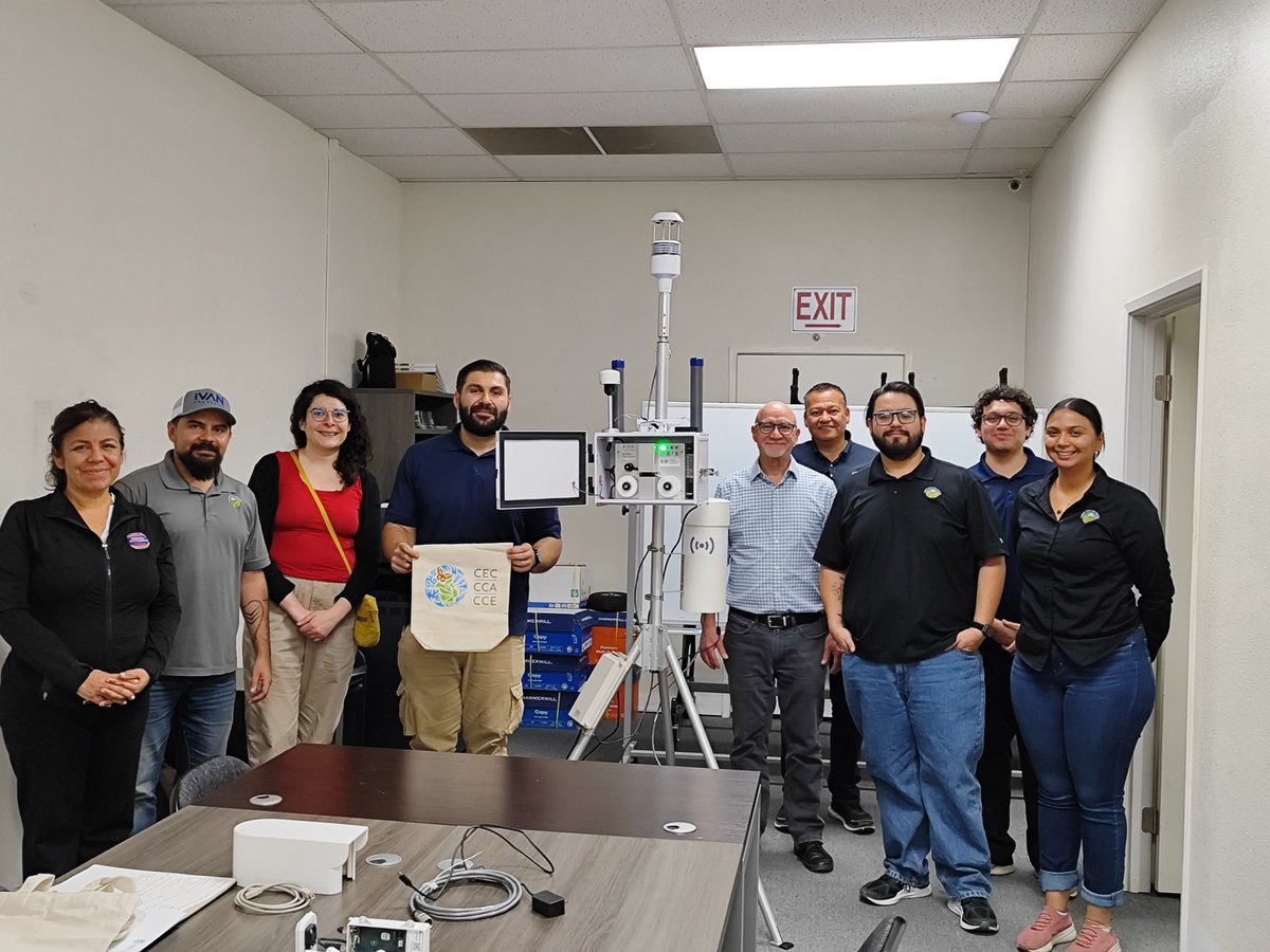📢 <a href="/CECweb/">Commission for Environmental Cooperation</a> visited #Imperial Valley and our partners from <a href="/CCVhealth/">Comite Civico</a> as part of our collaborative work in community-led #BlackCarbon monitoring under the #AQforEJ project

👉ccvhealth.org