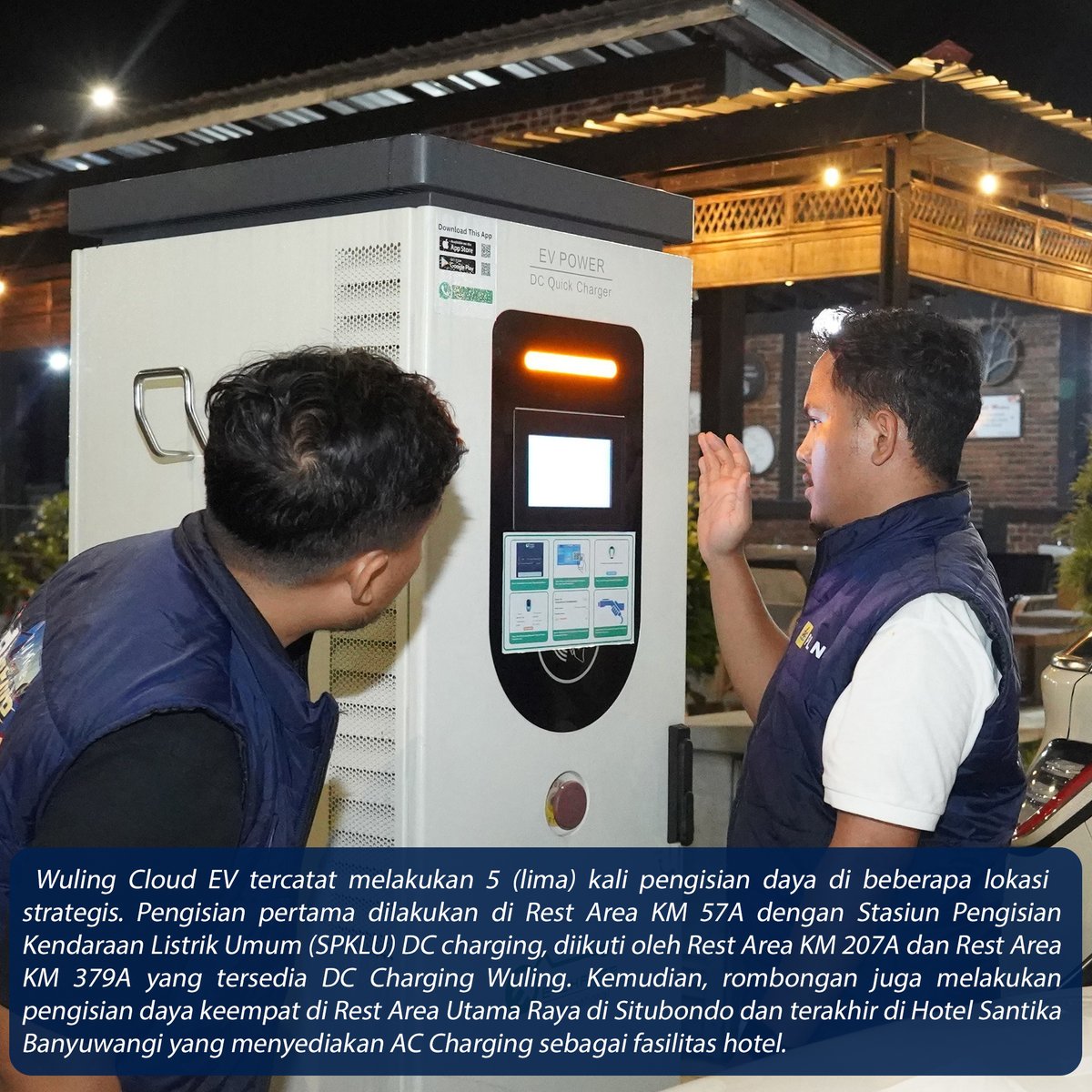 Dapurpacu_id's tweet image. Wuling Motors (Wuling) kembali menunjukkan komitmennya dalam mendukung percepatan adopsi kendaraan listrik di Indonesia, melalui keikutsertaan dalam acara PLN Mobile EVenture : Jelajah Liburan.

#wuling #wulingindonesia #wulingcloudev #jakarta #bali #mobillistrik #otomotif