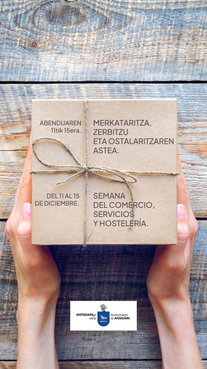 🍀 Desde el Ayuntamiento de Ansoáin en colaboración con más de 110 establecimientos y la asociación de comerciantes, hemos preparado una tómbola con miles de descuentos y cientos de premios directos; Vales para disfrutar de eventos culturales y deportivos, cestas de navidad,