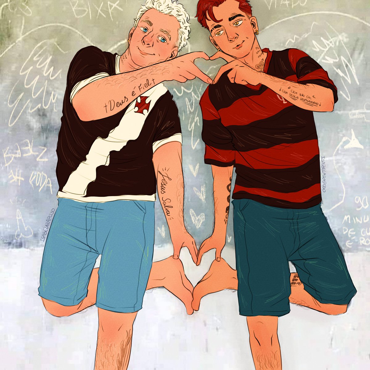isaraposo9's tweet photo. Como sempre Azirafallyson e Anthony sendo meta de casal 💕✨🇧🇷
#GoodOmensFanArt #aziracrow https://t.co/z4QMkPgUDv