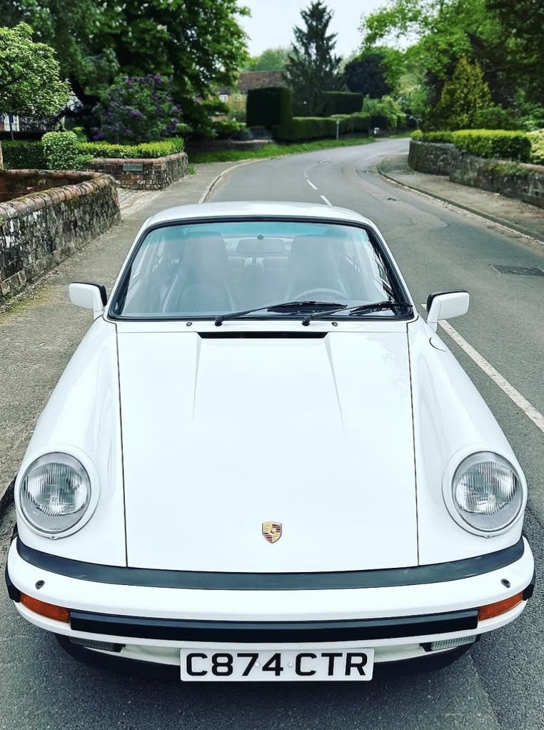 +++stolen+++stolen+++stolen+++stolen+++stolen+++ Help Peter Grunert recover his  Porsche 911, stolen from SW London between 17-20 November. It's a white LHD 1985 3.2 Carrera coupe, no rear spoiler, but a front one and 16” Fuchs. Please alert the authorities if you spot it.