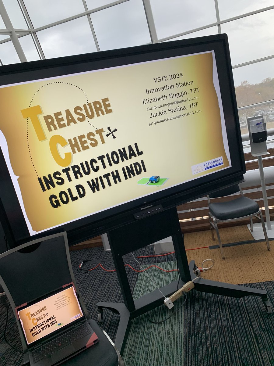 JStetinaTRT's tweet image. Always a pleasure to co-present with @E_HugsTRT! Thank you #VSTE24! We had a great time sharing our @Sphero Indi lessons at the innovation station. @jennthomas75 @nicscud @ebracyPPS @PortsVASchools #PPStrt