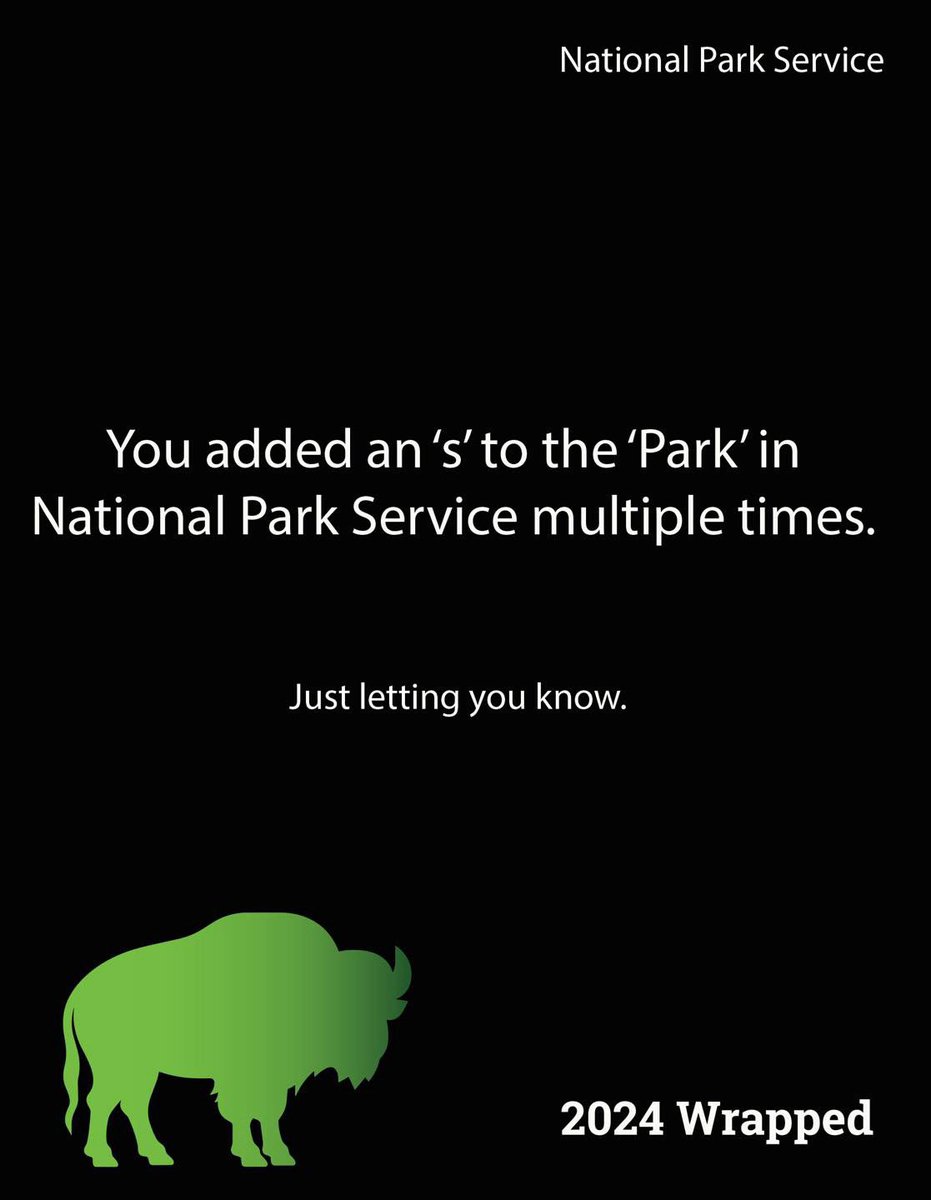 National Park Service tweet media