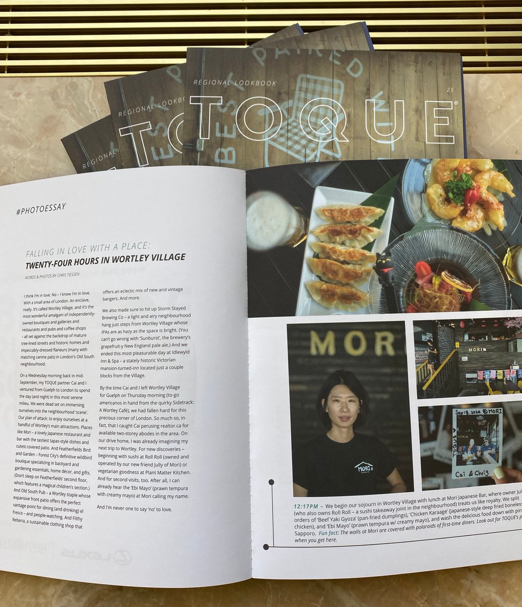 Exciting news! Both Tourism London Welcome Centres now have the latest edition of Toque magazine available for pick-up! 🎉

Get your copy today and dive into the London feature on Wortley Village, one of the city’s most charming neighborhoods. 

londontourism.ca/contact-us