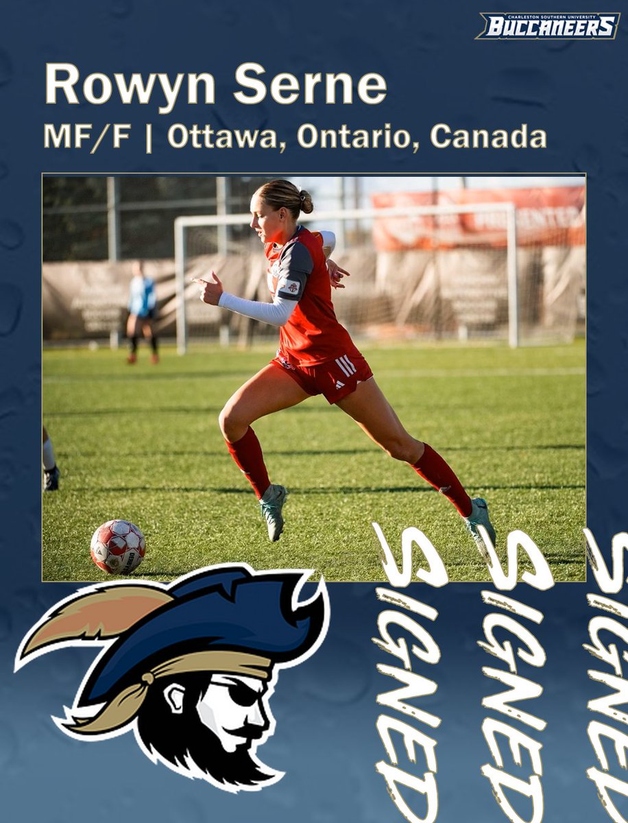 csubucs_wsoccer's tweet image. ๐ข๐ฒ๐ฐ๐ท๐ฎ๐ญ ๐๏ธ
Itโs official! Welcome Rowyn Serne to the Buccaneer family! ๐ดโโ ๏ธโฝ๏ธ
Rowyn Serne
Midfielder/Forward
Ottawa, Ontario, Canada
#BucStrong