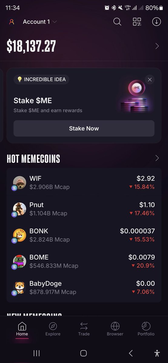 WTF ME!!! Jeez an 18K airdrop??? 😱💣 <a href="/MagicEden/">Magic Eden 🪄</a>