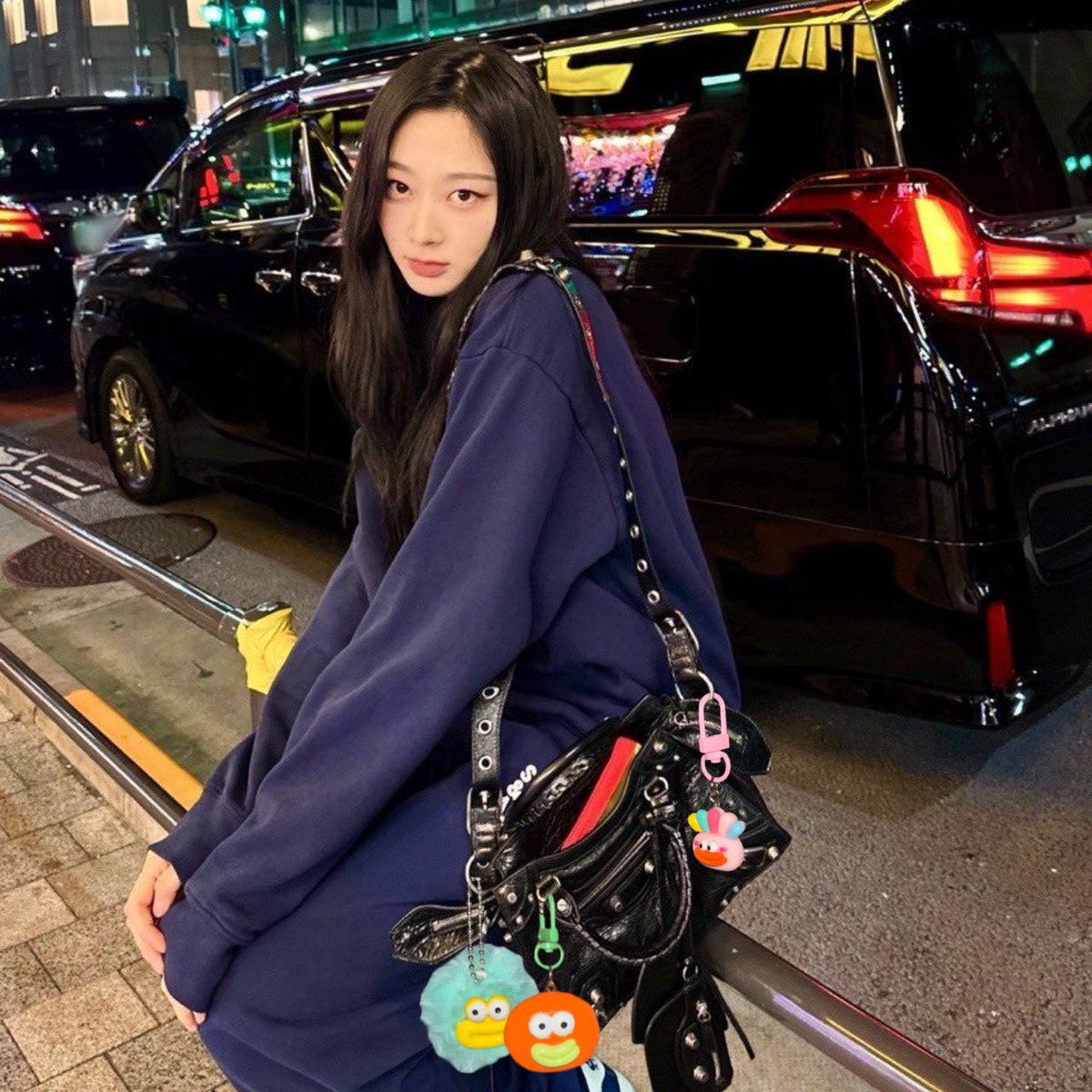 sheenind's tweet photo. mauu pamer, malam ini jalan jalan ditemani olehh geng planga plongo yang super lucu ini dari dd @ephranda makaci sayangku gancinya, suka pollll. 😙🩷🩷 https://t.co/qGgPCNhmeI