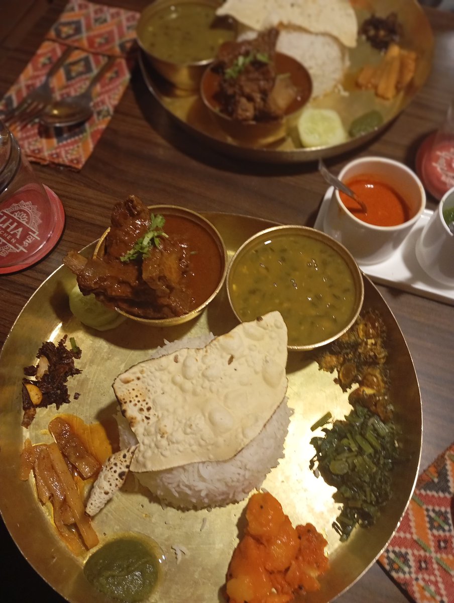 SisyphusRants's tweet photo. Finally! Lha Kitchen's famed lamb thakali 🤸♂️#lhakitchen https://t.co/rxpCTDtouN