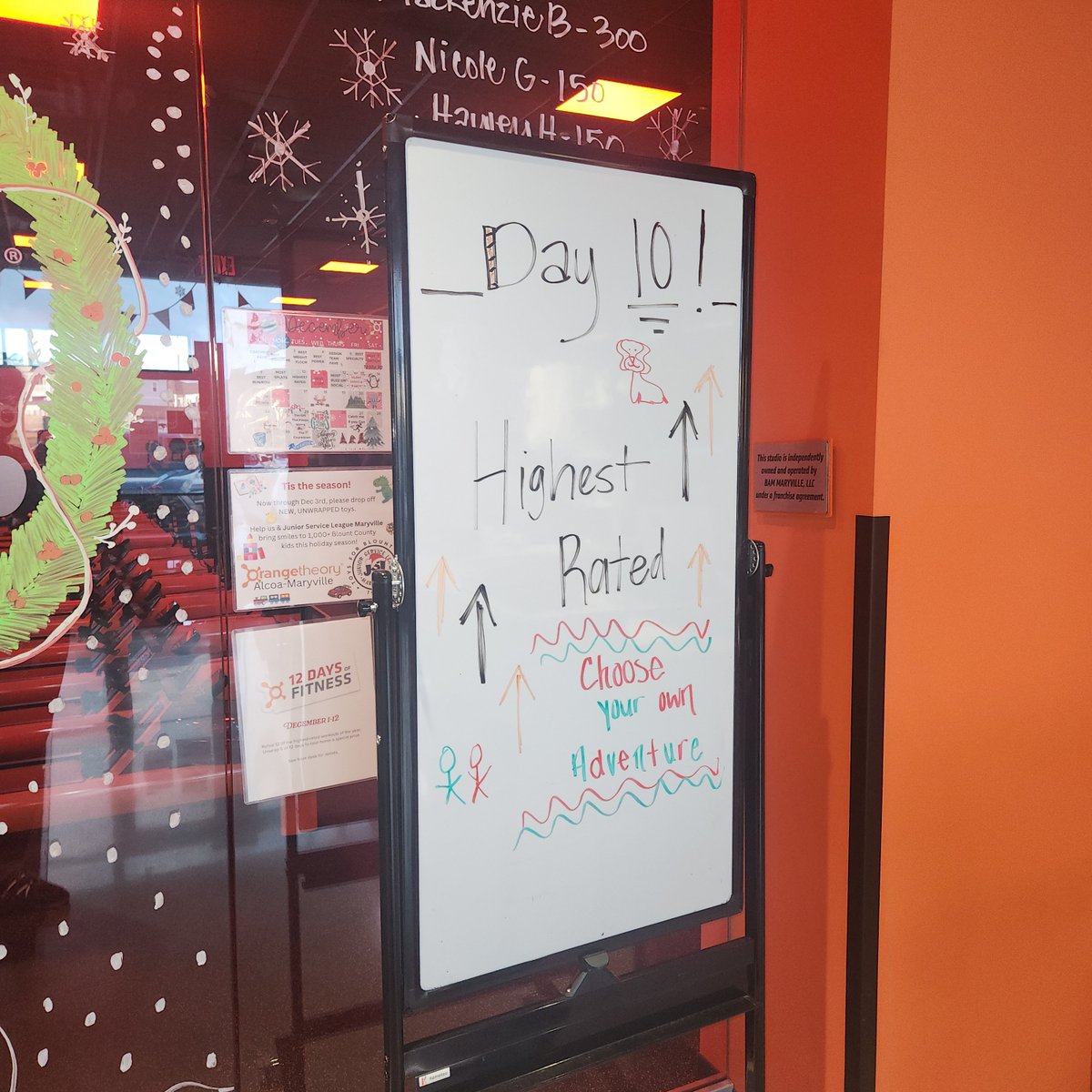 OTFAlcoa's tweet image. On the 10th day of Fitness @orangetheory. More than a #gym #everyreason is the #RightReason.